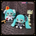 Vocaloid Hatsune Miku Officially Authorized Chess Series Kawaii Sitting Plush Toy